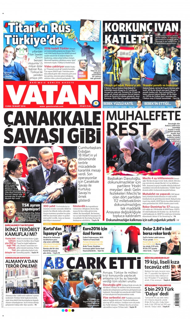 Gazeteler bugün ne yazdı? - 705