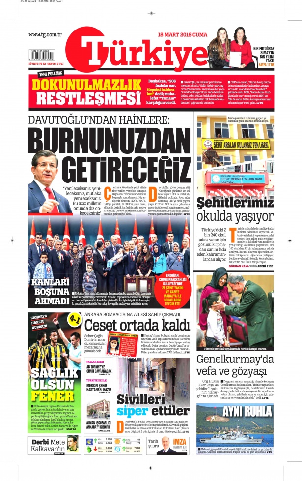 Gazeteler bugün ne yazdı? - 921