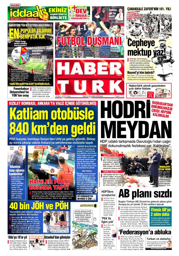 Gazeteler bugün ne yazdı? - 938