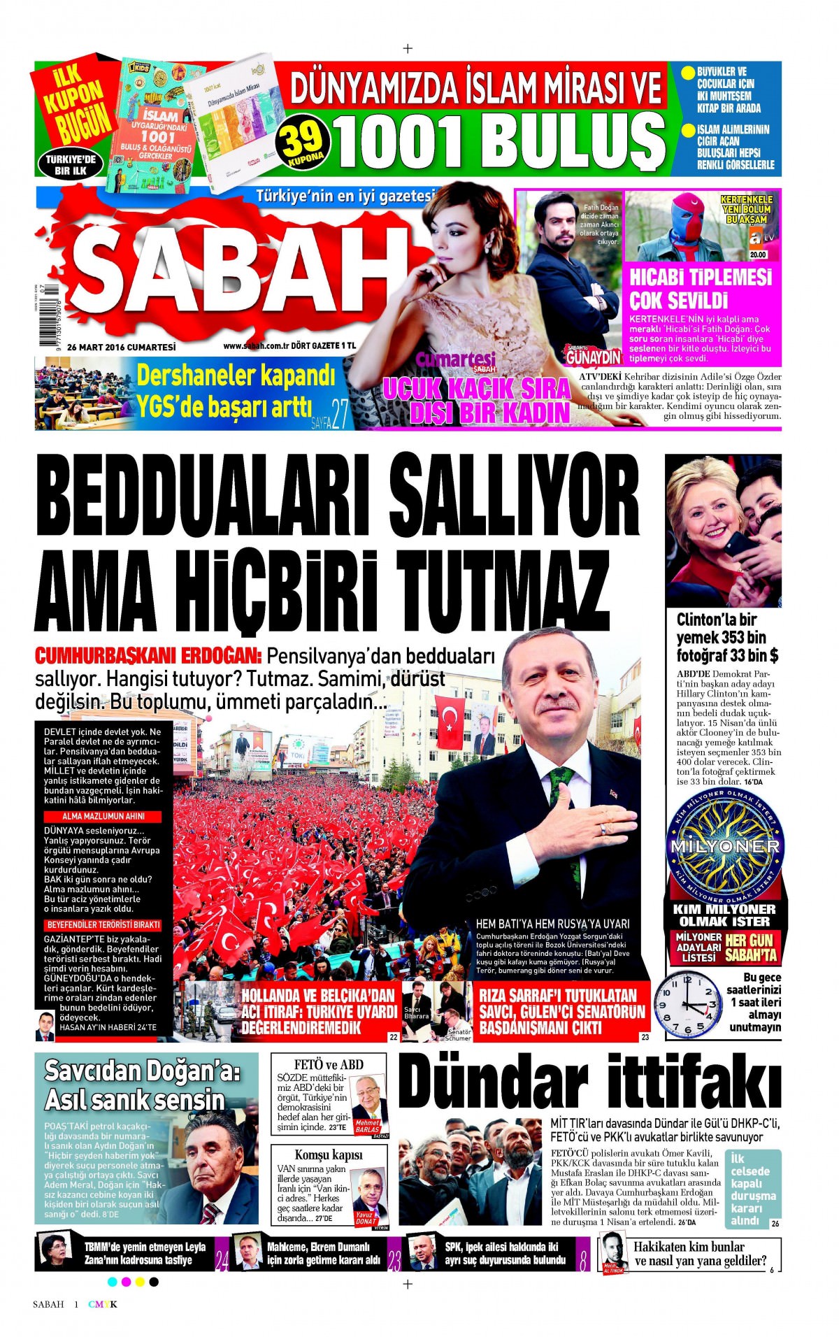 Gazeteler bugün ne yazdı? - 900