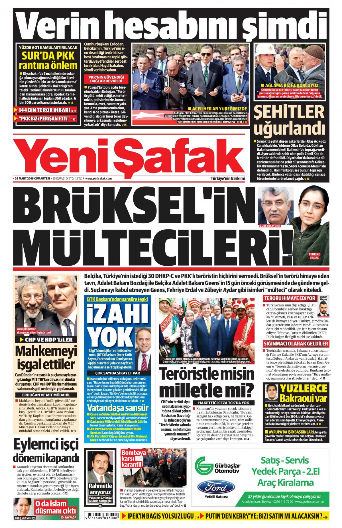 Gazeteler bugün ne yazdı? - 585