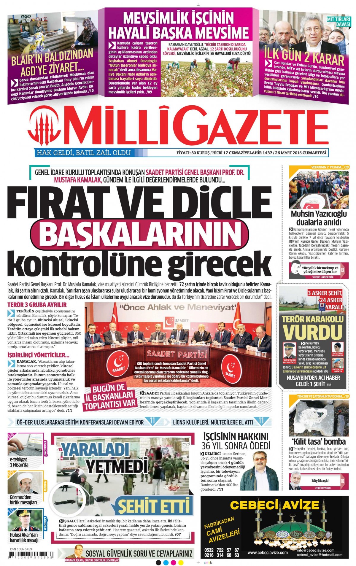 Gazeteler bugün ne yazdı? - 869