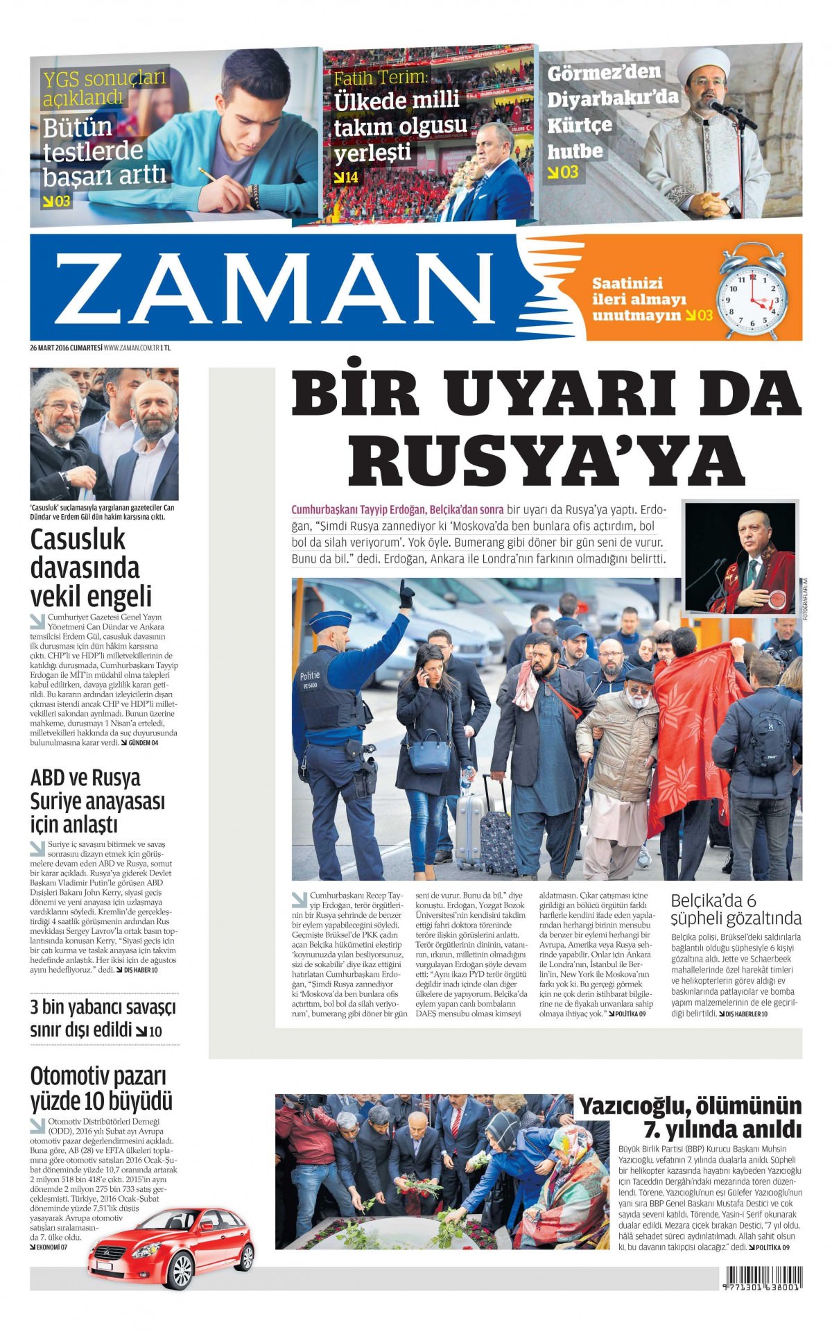 Gazeteler bugün ne yazdı? - 623