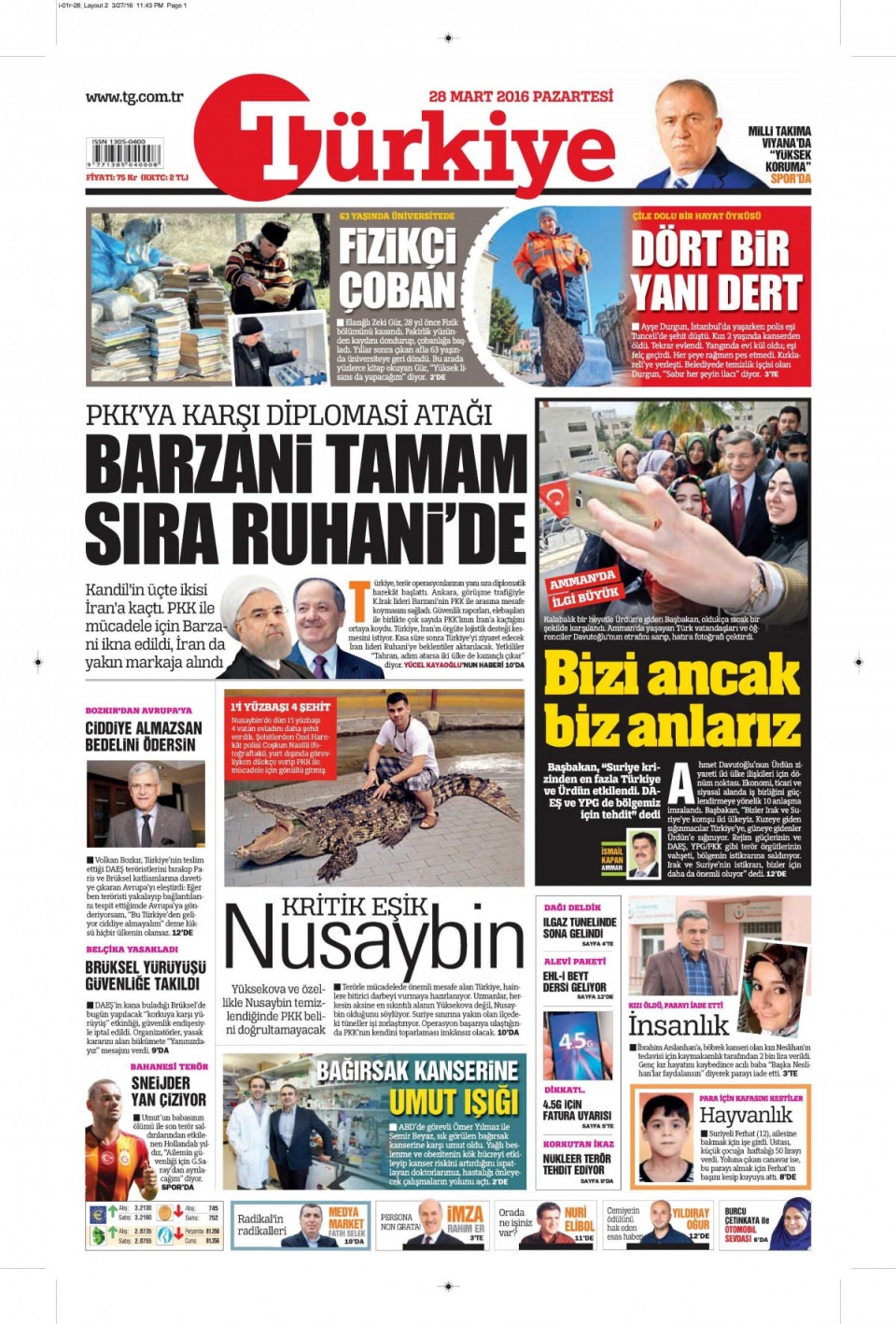 Gazeteler bugün ne yazdı? - 616