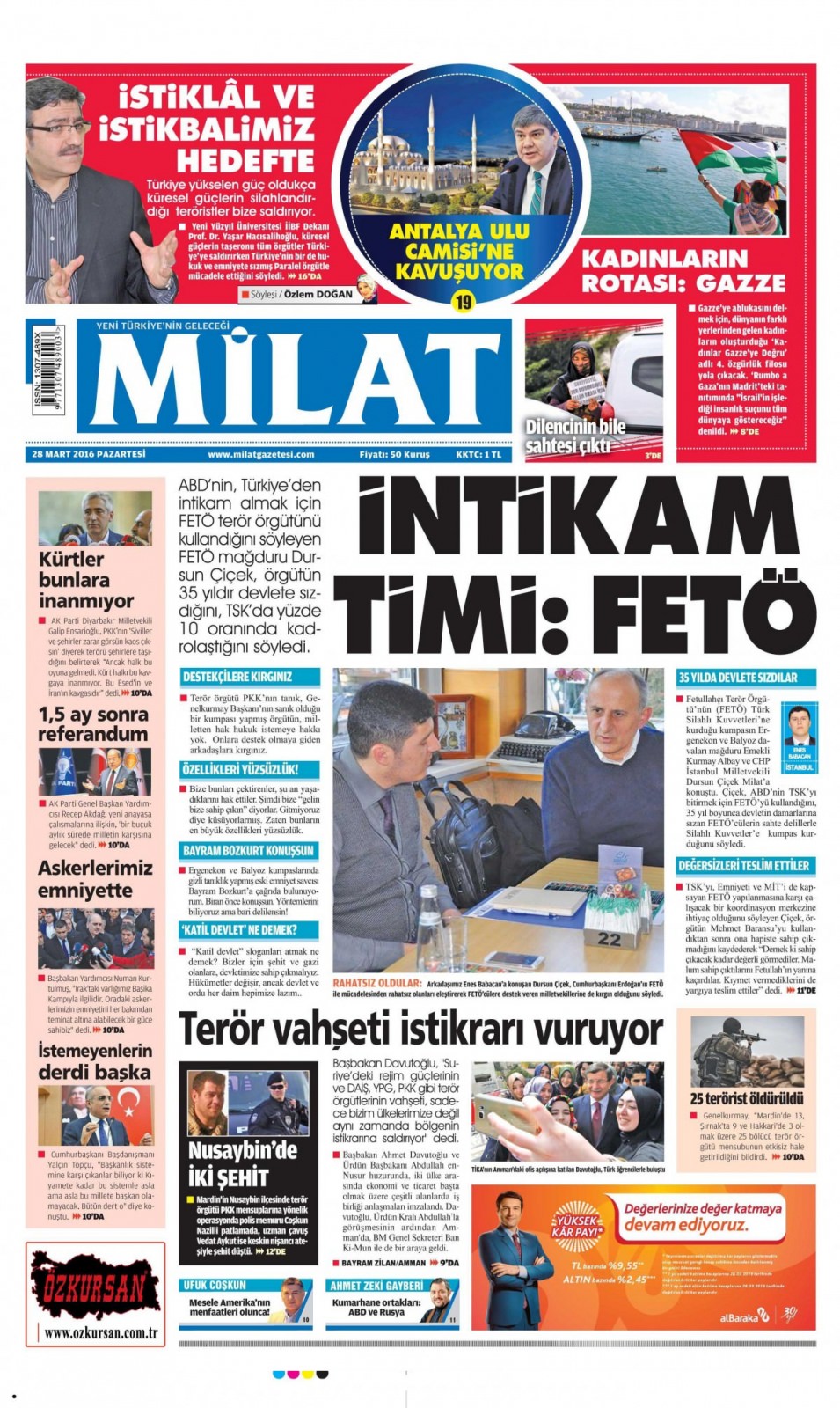 Gazeteler bugün ne yazdı? - 846