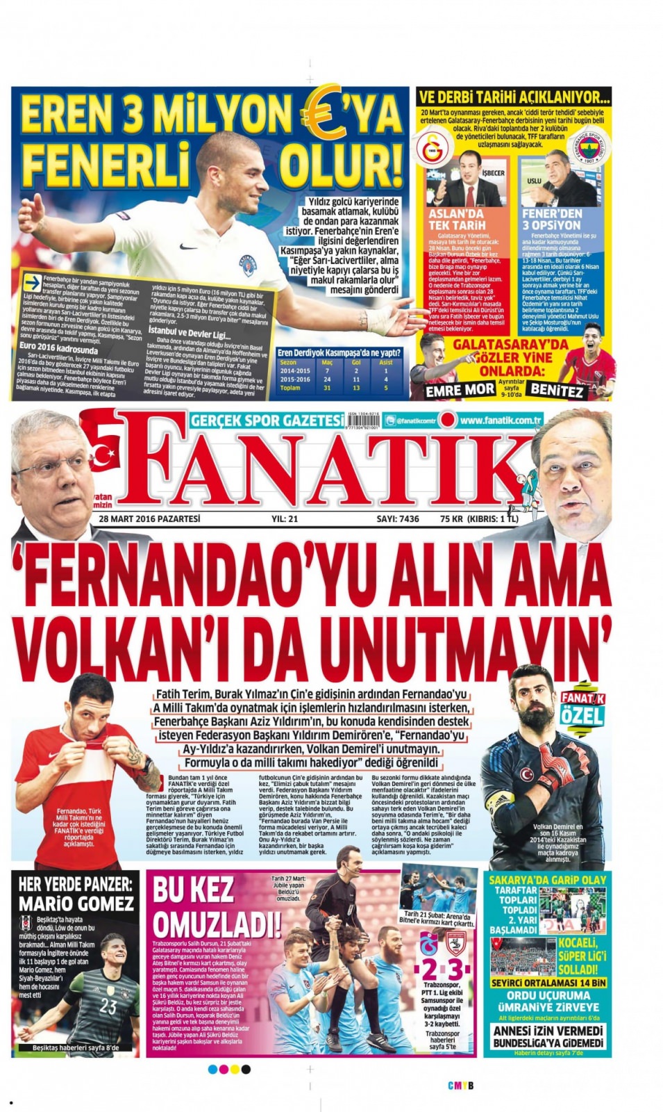 Gazeteler bugün ne yazdı? - 850