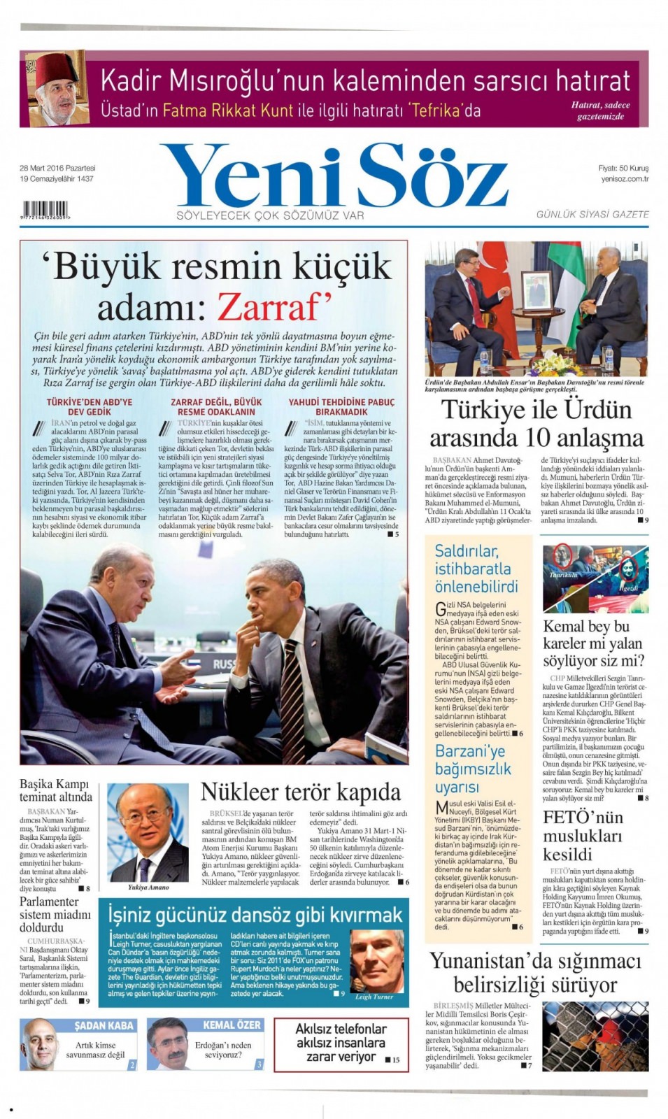 Gazeteler bugün ne yazdı? - 672