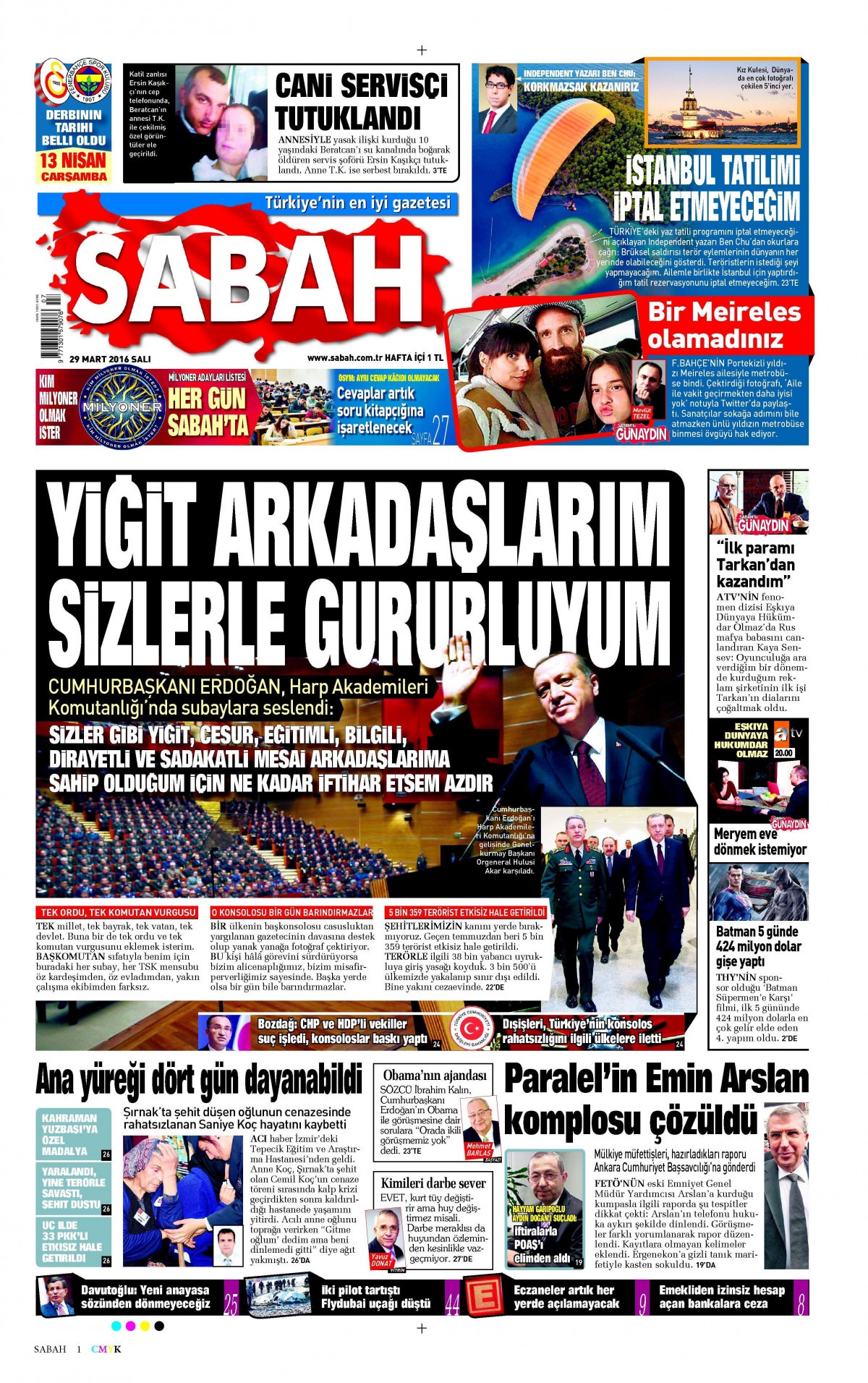 Gazeteler bugün ne yazdı? - 554