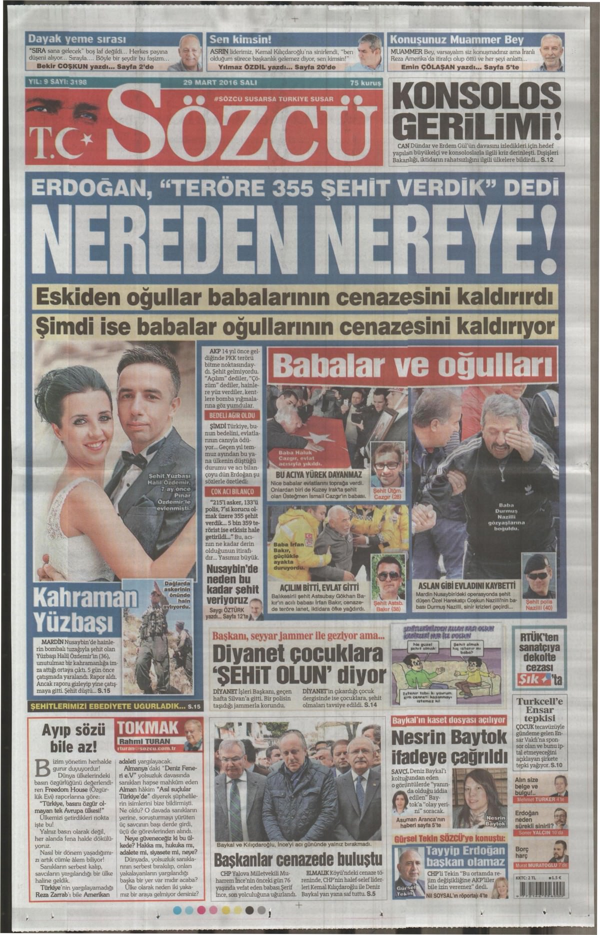 Gazeteler bugün ne yazdı? - 614