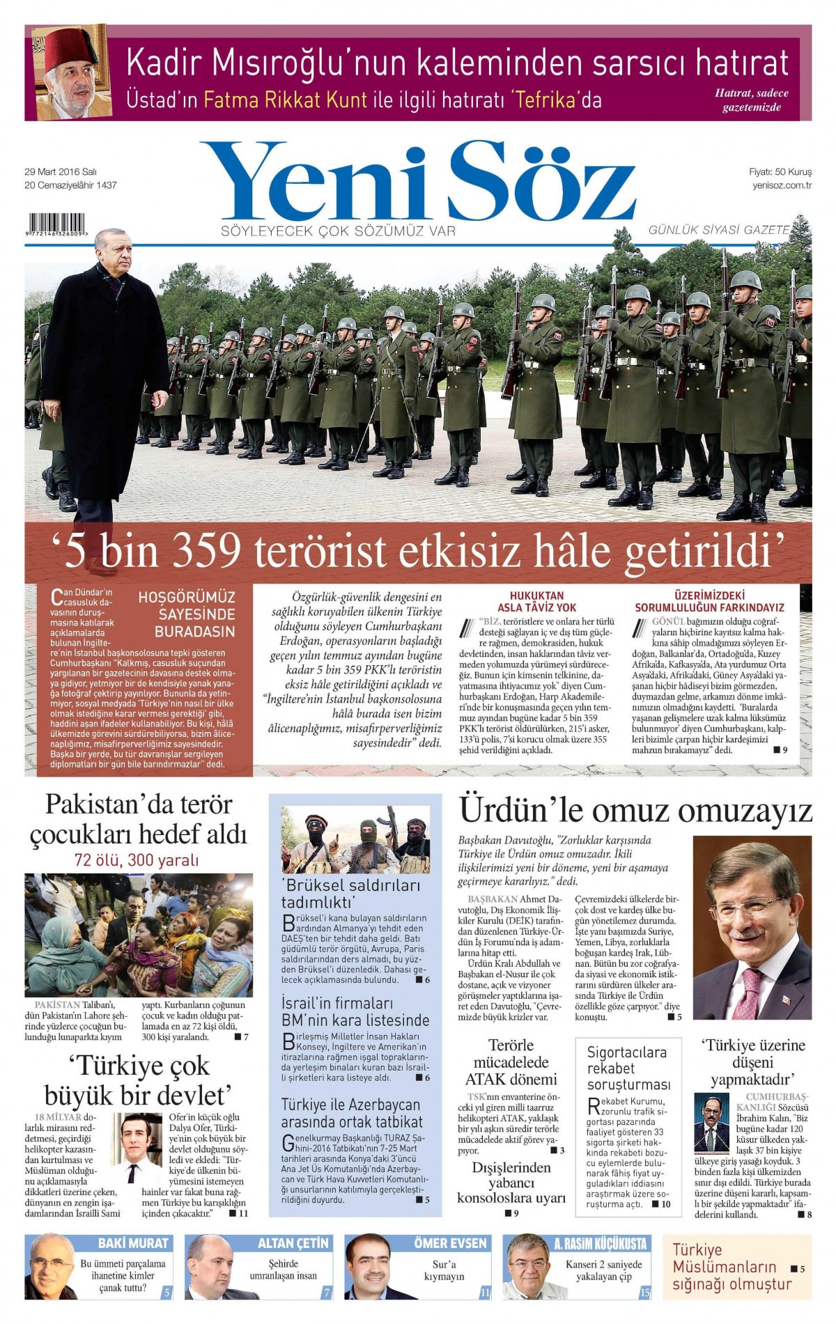 Gazeteler bugün ne yazdı? - 796