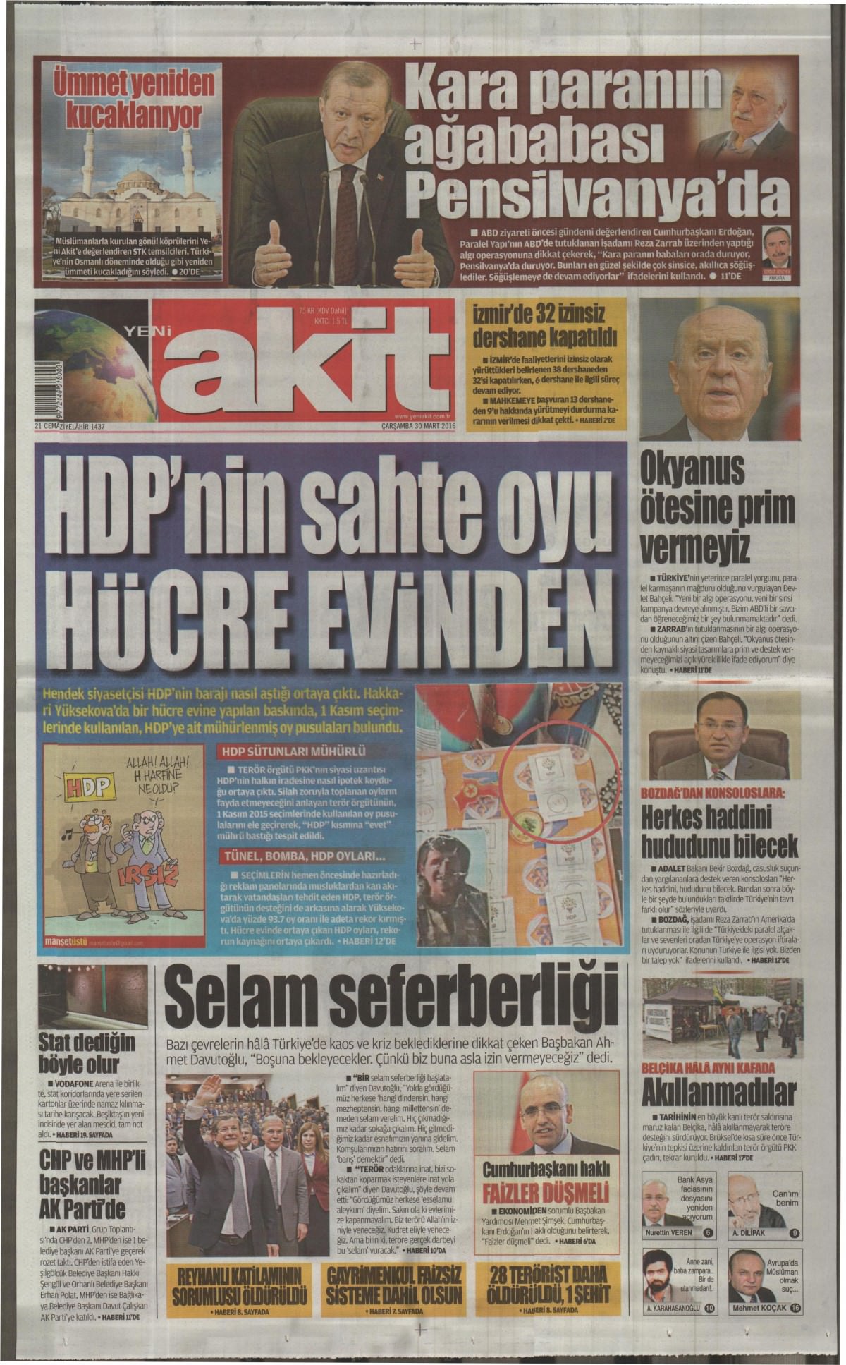 Gazeteler bugün ne yazdı? - 867