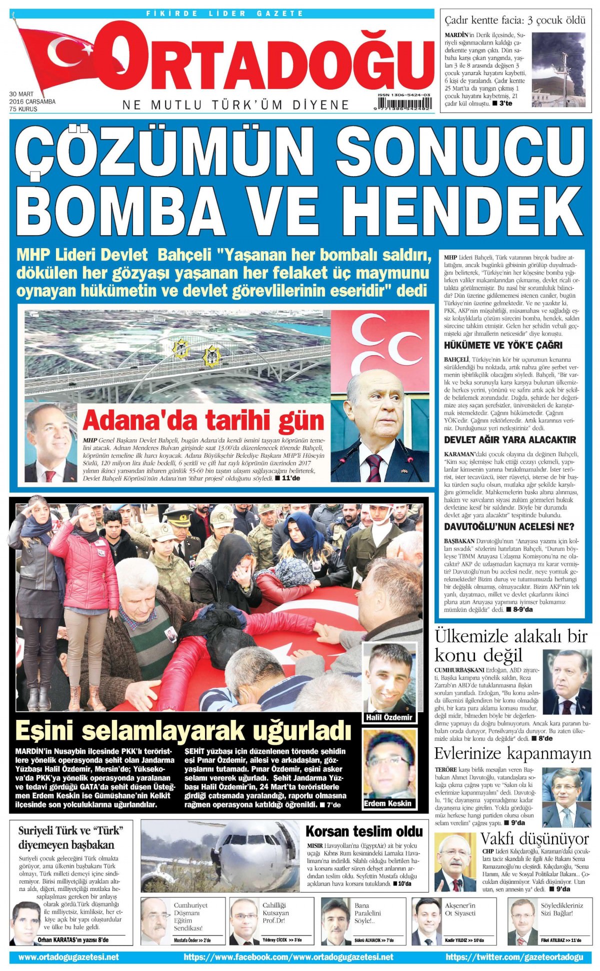 Gazeteler bugün ne yazdı? - 615