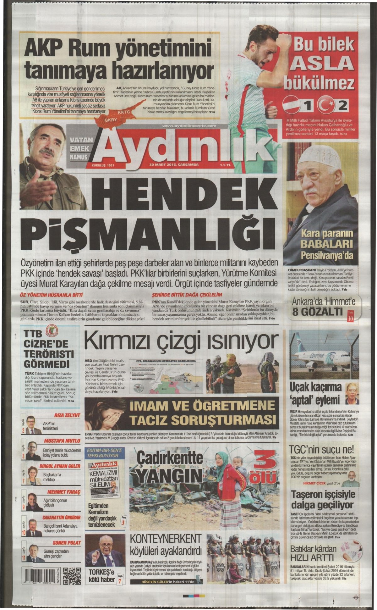 Gazeteler bugün ne yazdı? - 716