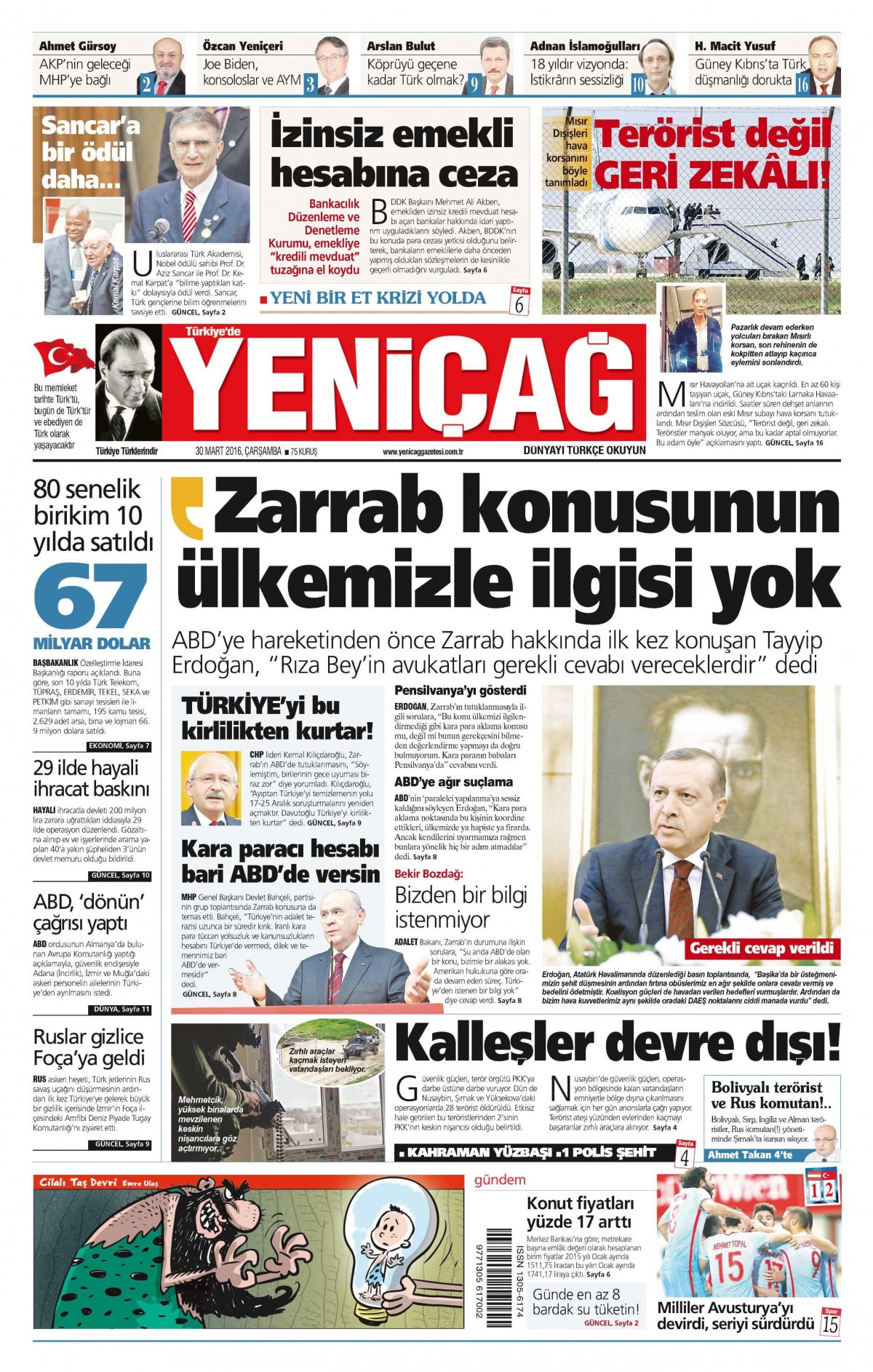 Gazeteler bugün ne yazdı? - 611