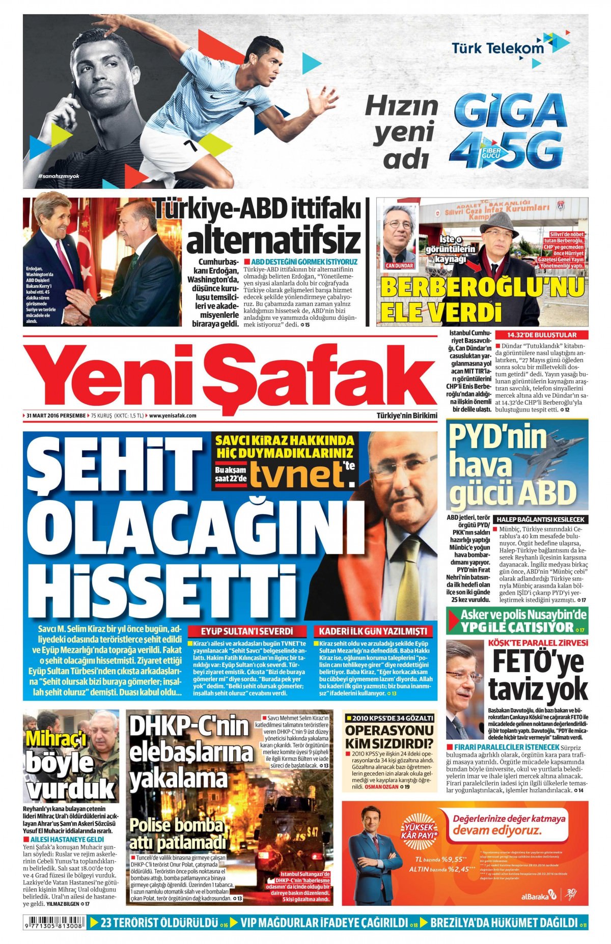 Gazeteler bugün ne yazdı? - 936