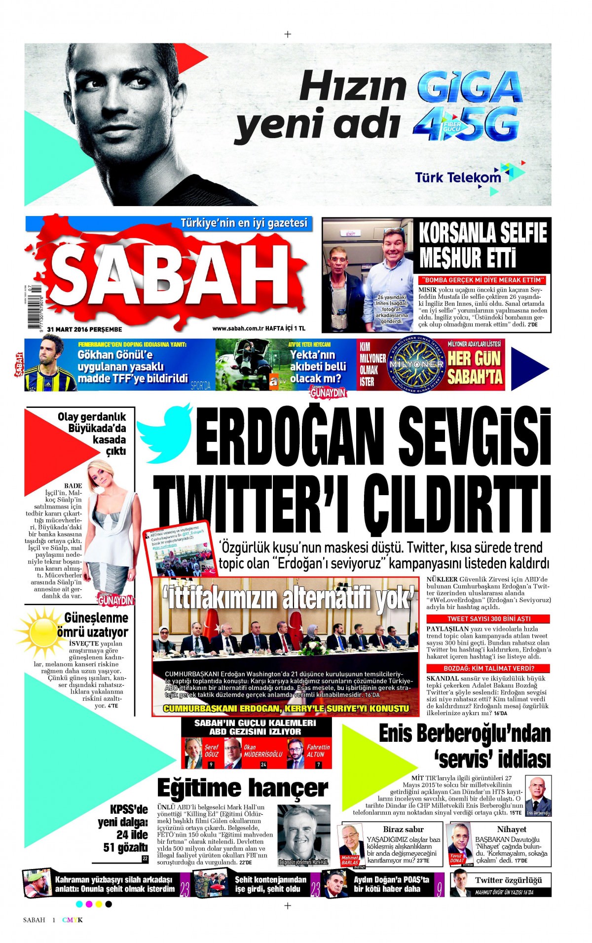 Gazeteler bugün ne yazdı? - 835