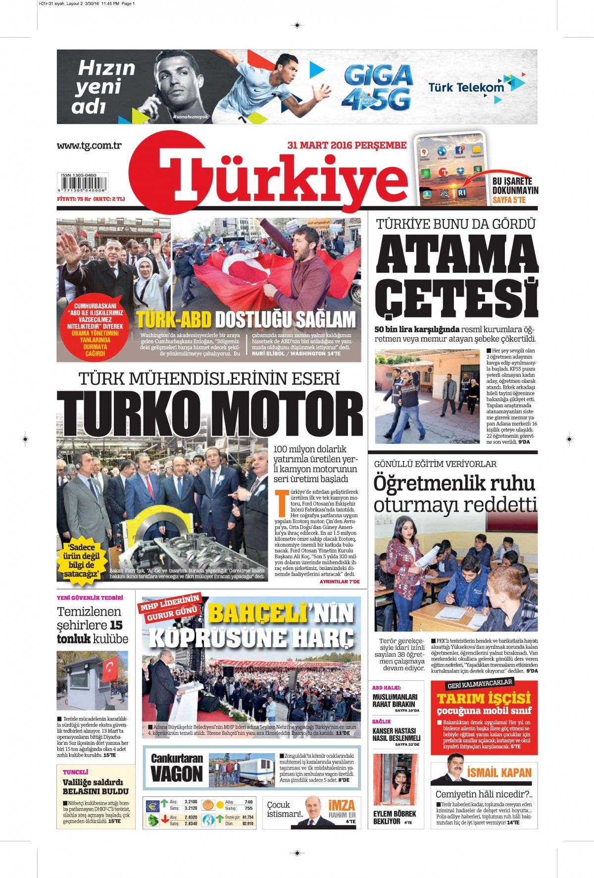 Gazeteler bugün ne yazdı? - 657