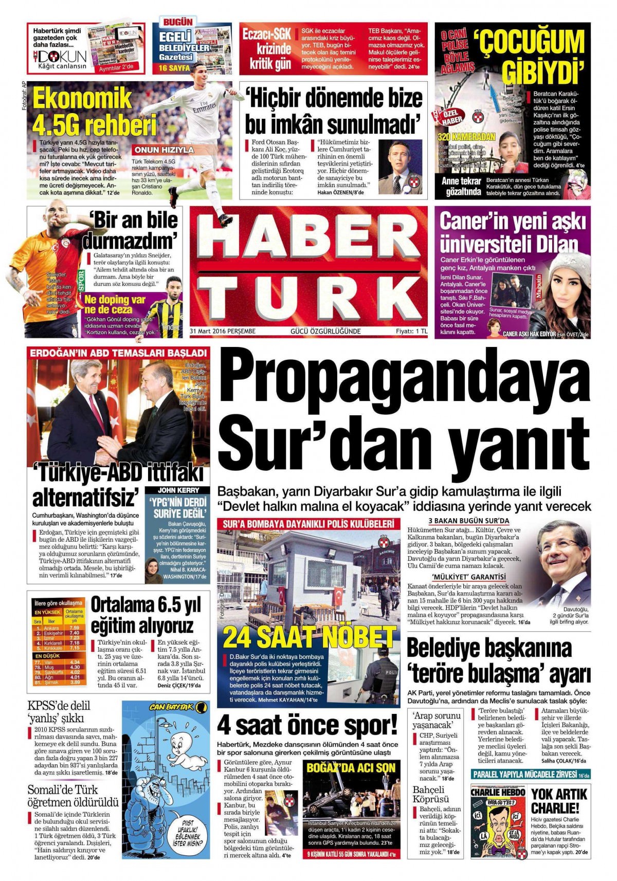 Gazeteler bugün ne yazdı? - 561