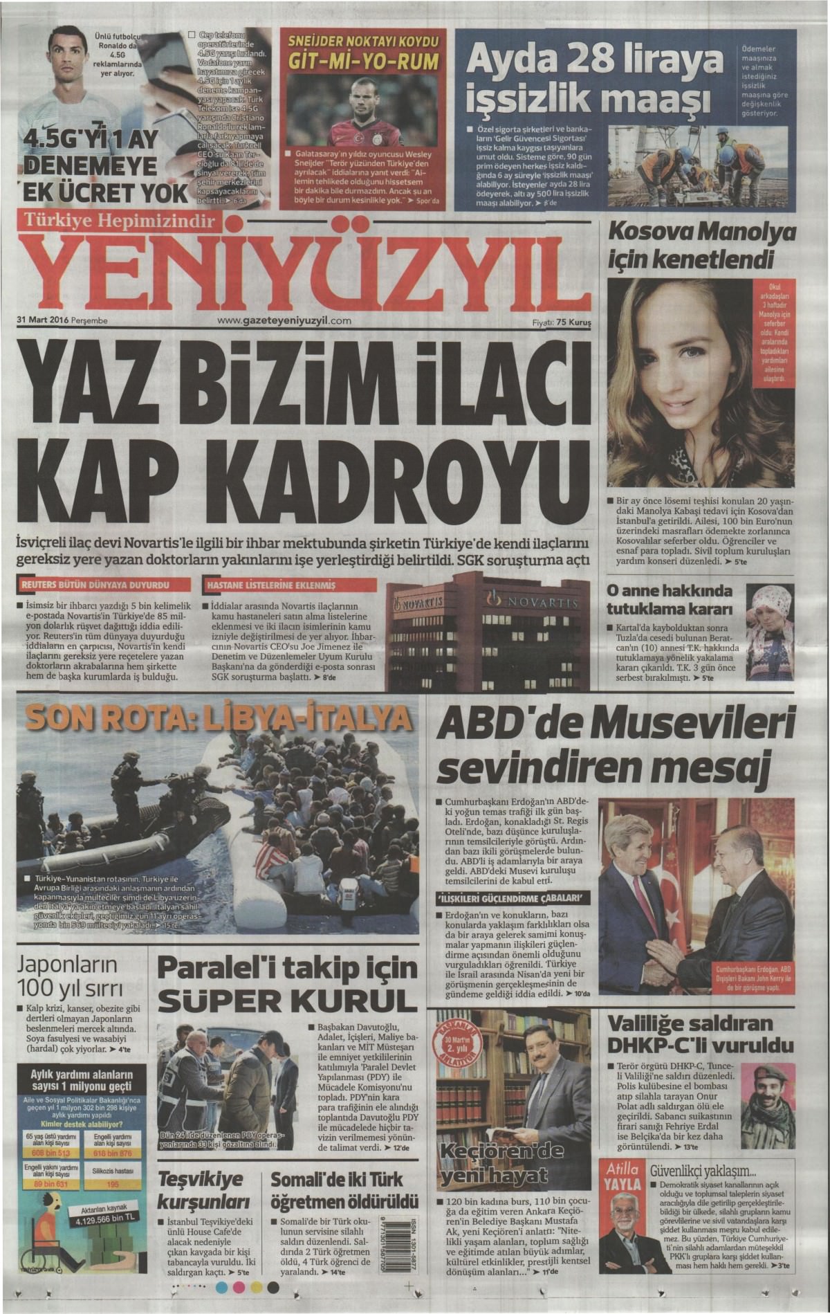 Gazeteler bugün ne yazdı? - 554