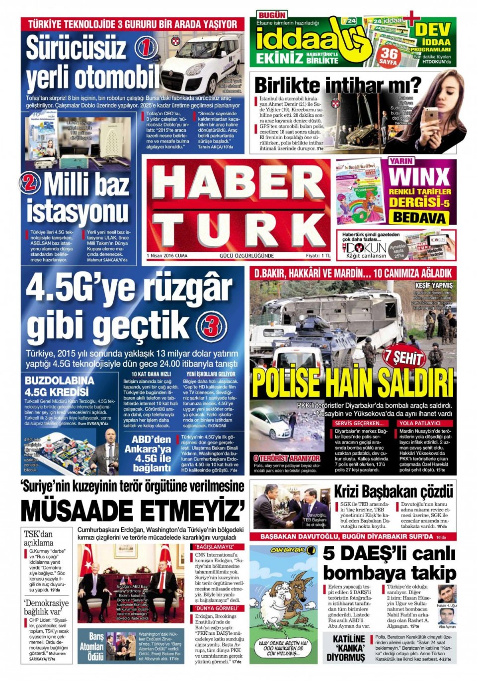 Gazeteler bugün ne yazdı? - 916