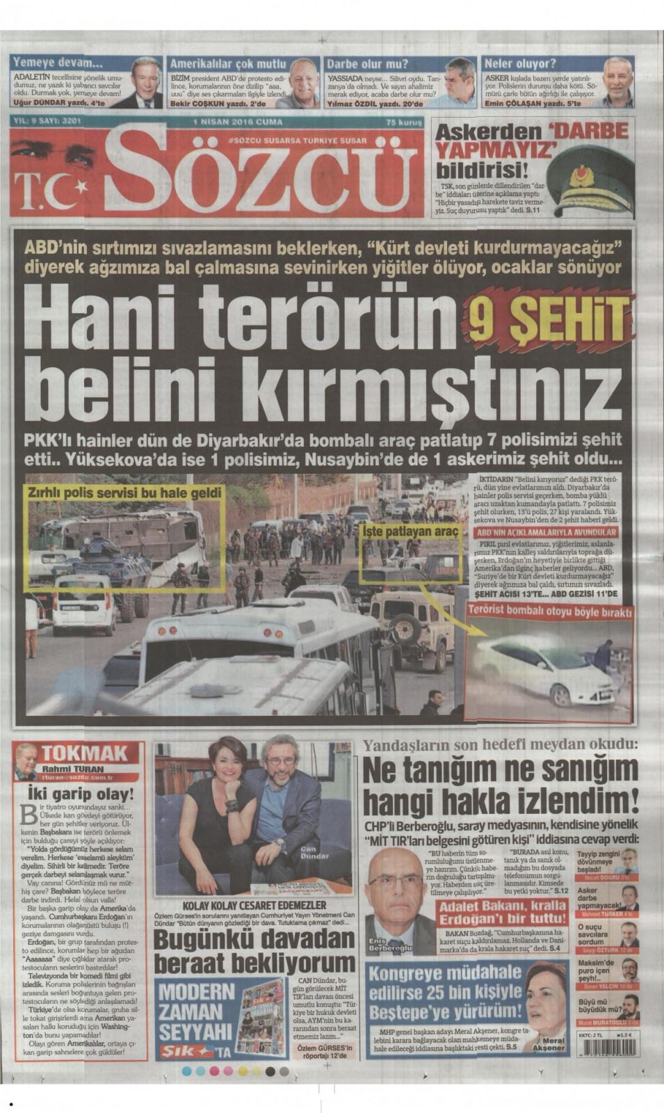 Gazeteler bugün ne yazdı? - 581