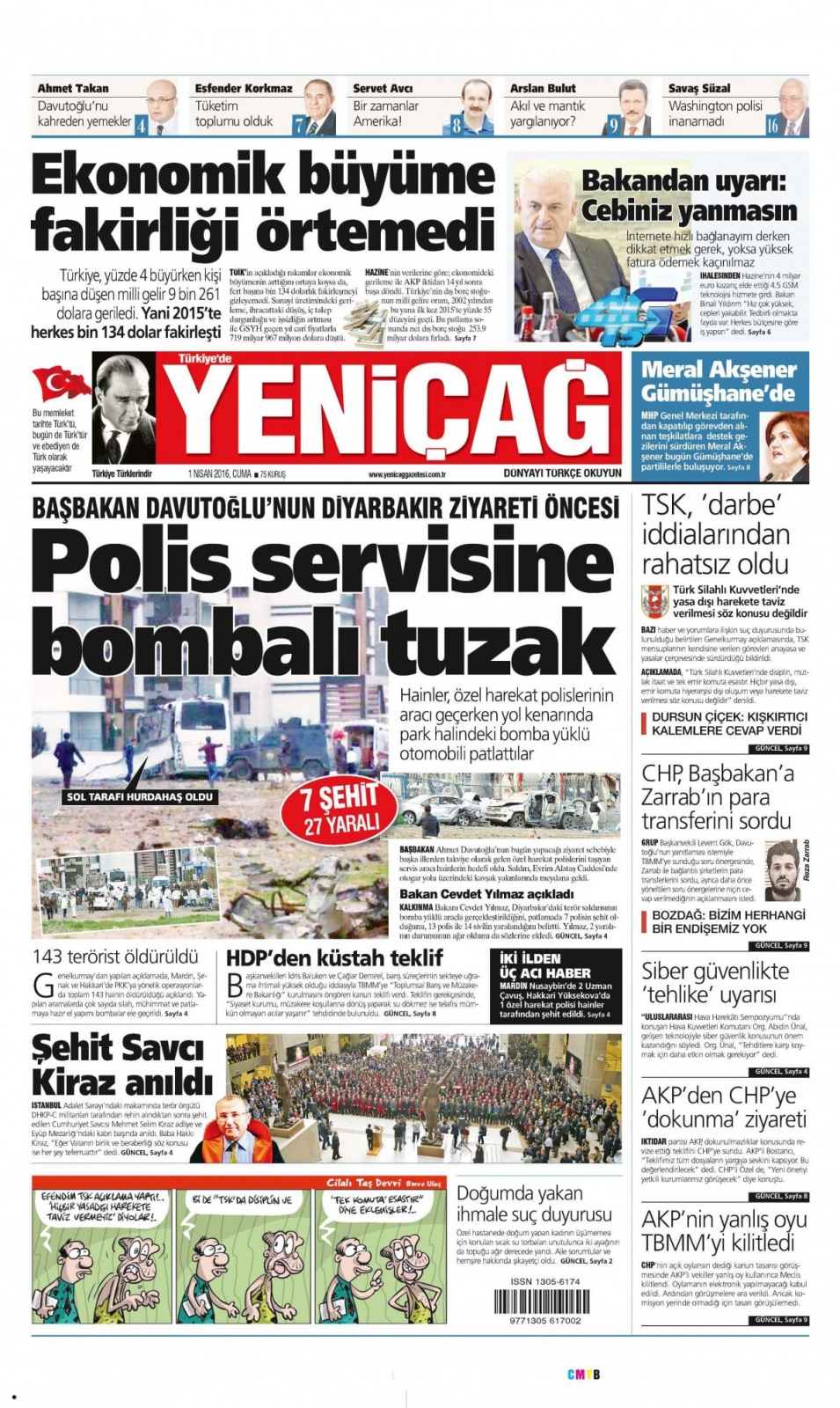 Gazeteler bugün ne yazdı? - 834