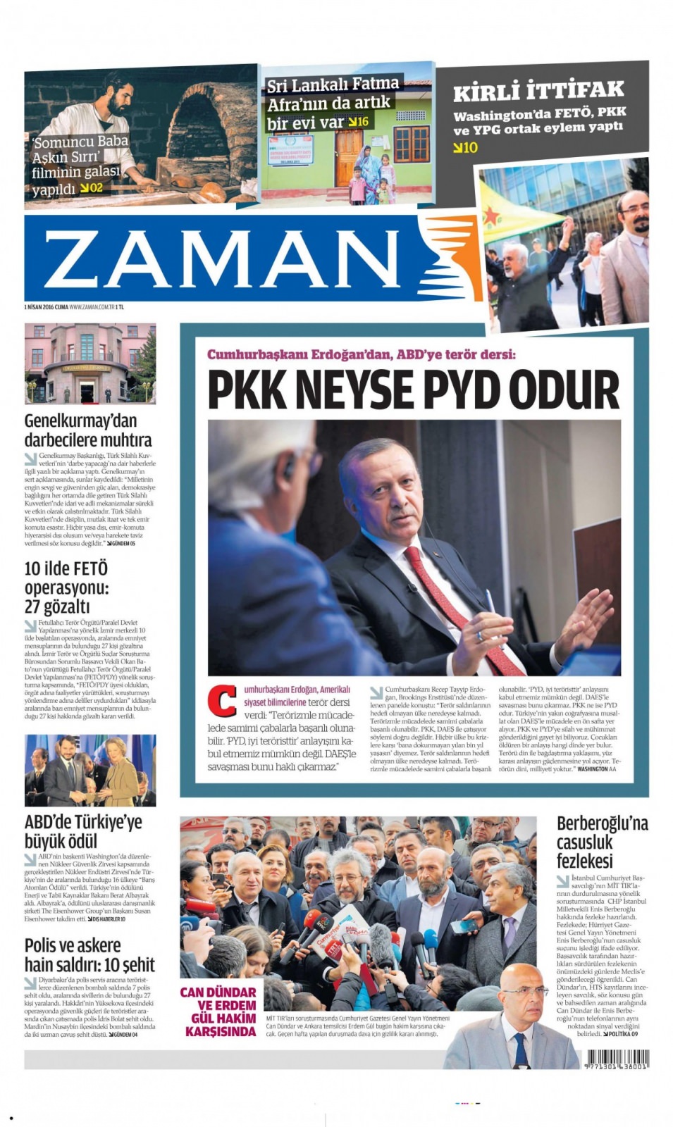 Gazeteler bugün ne yazdı? - 780