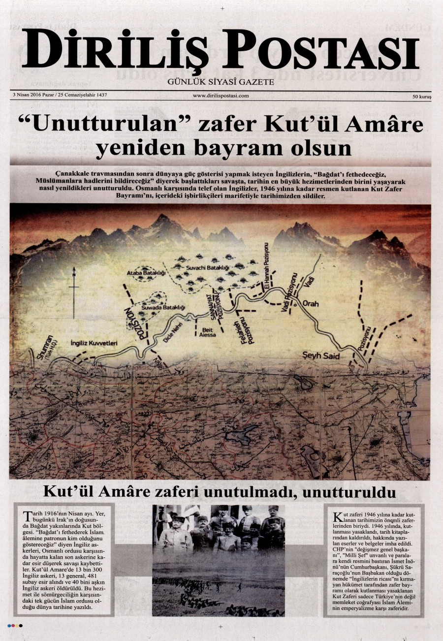 3 Nisan 2016 gazete manşetleri - 919