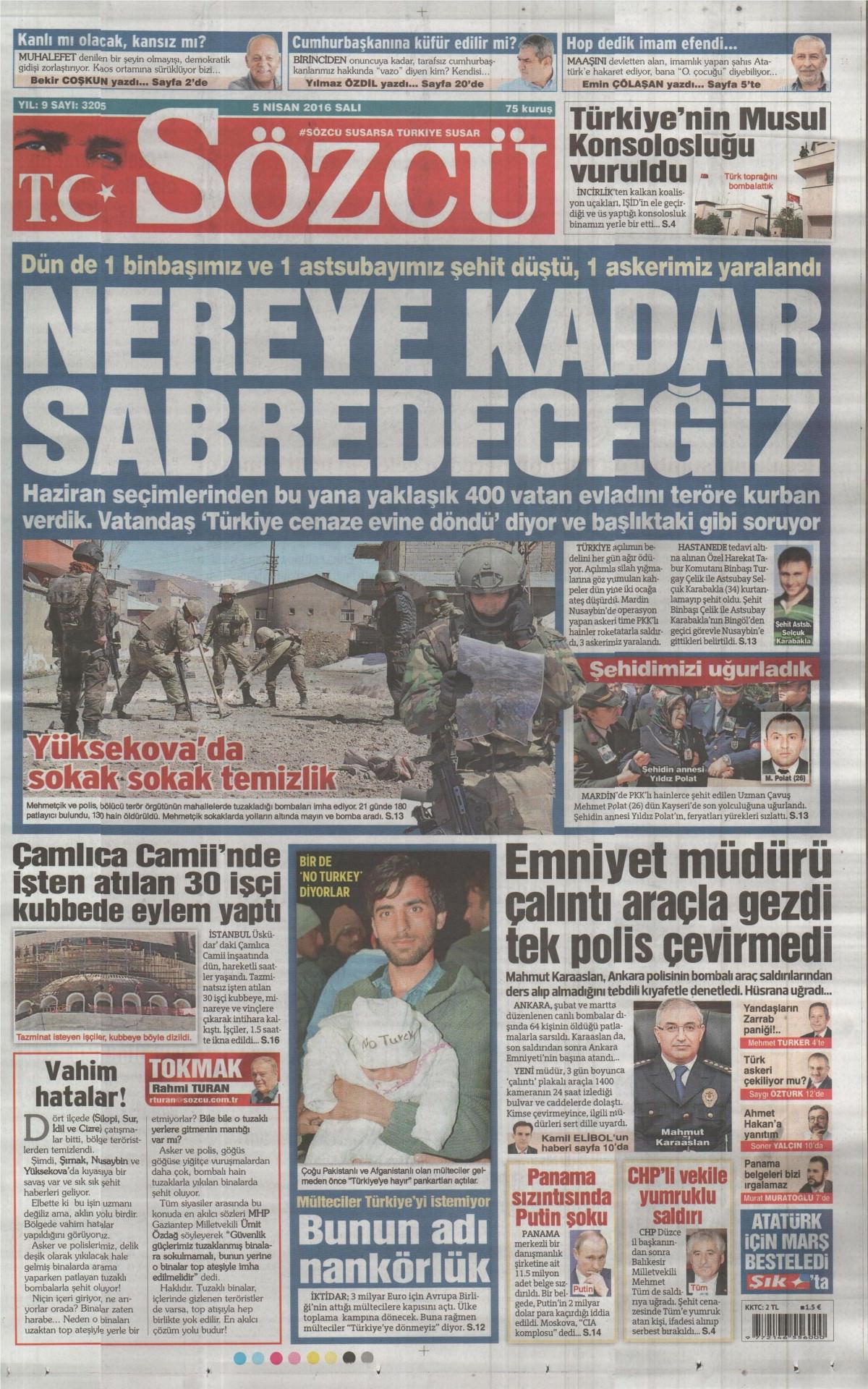 Gazeteler bugün ne yazdı? - 706