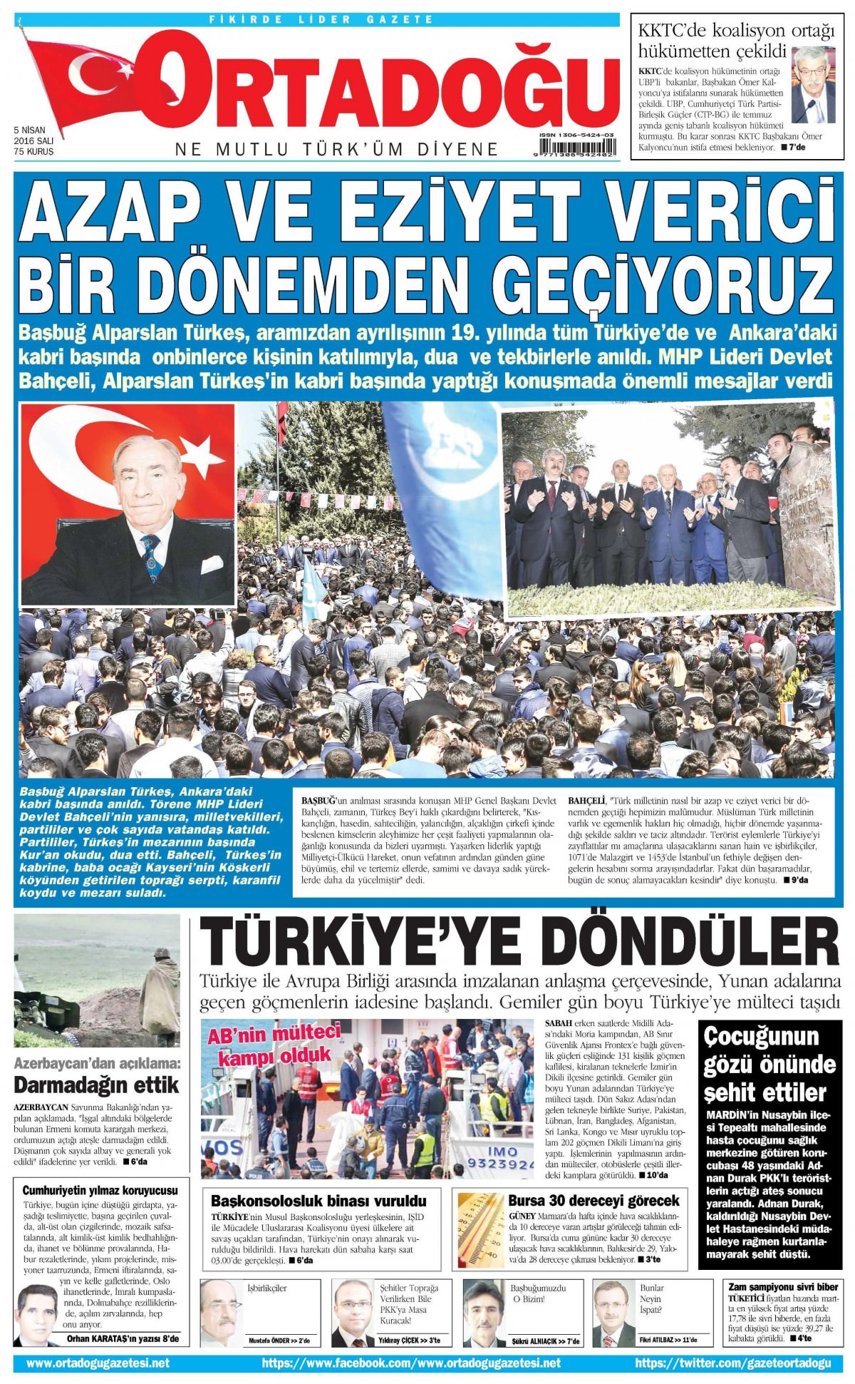 Gazeteler bugün ne yazdı? - 549