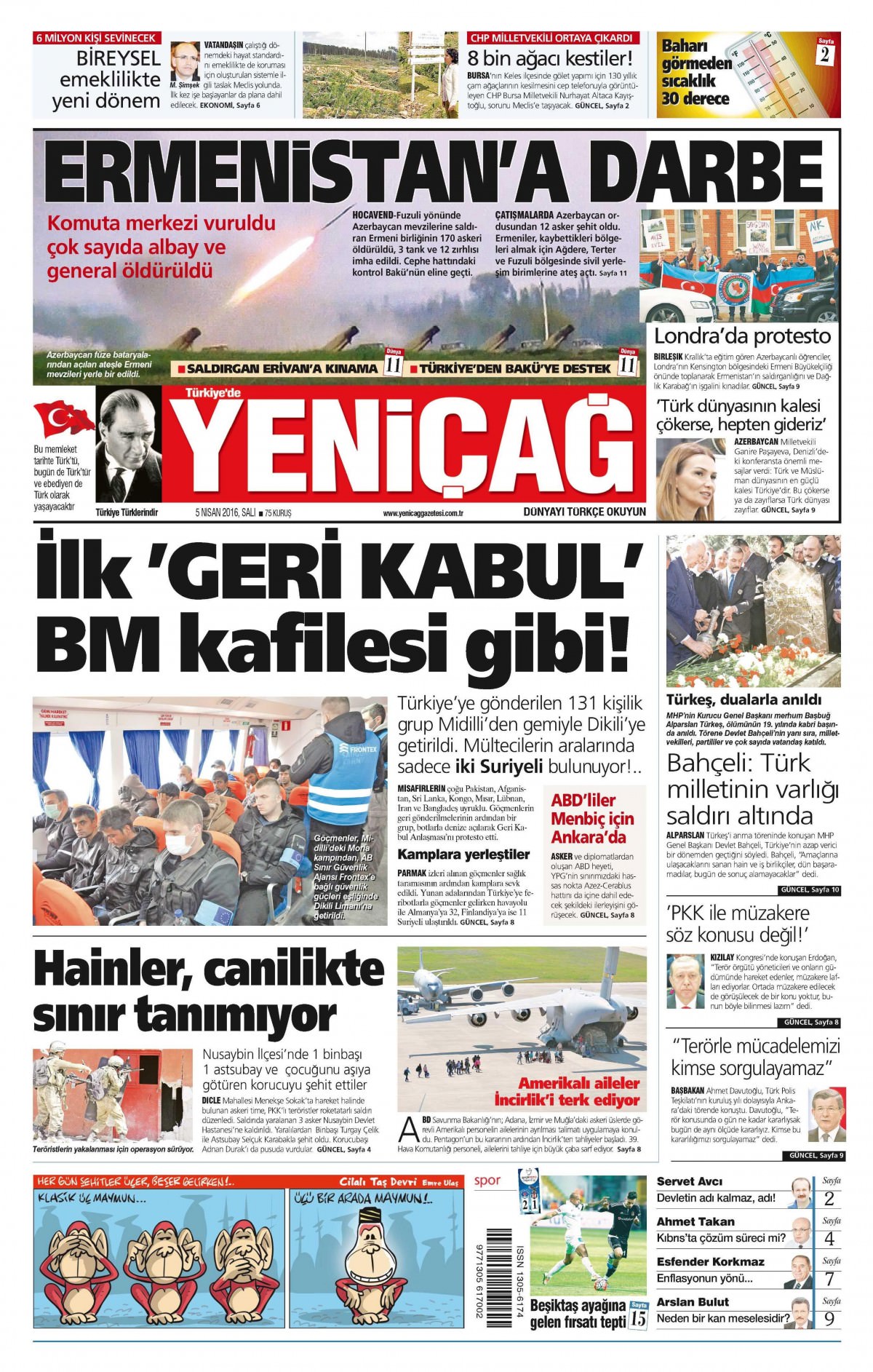 Gazeteler bugün ne yazdı? - 881