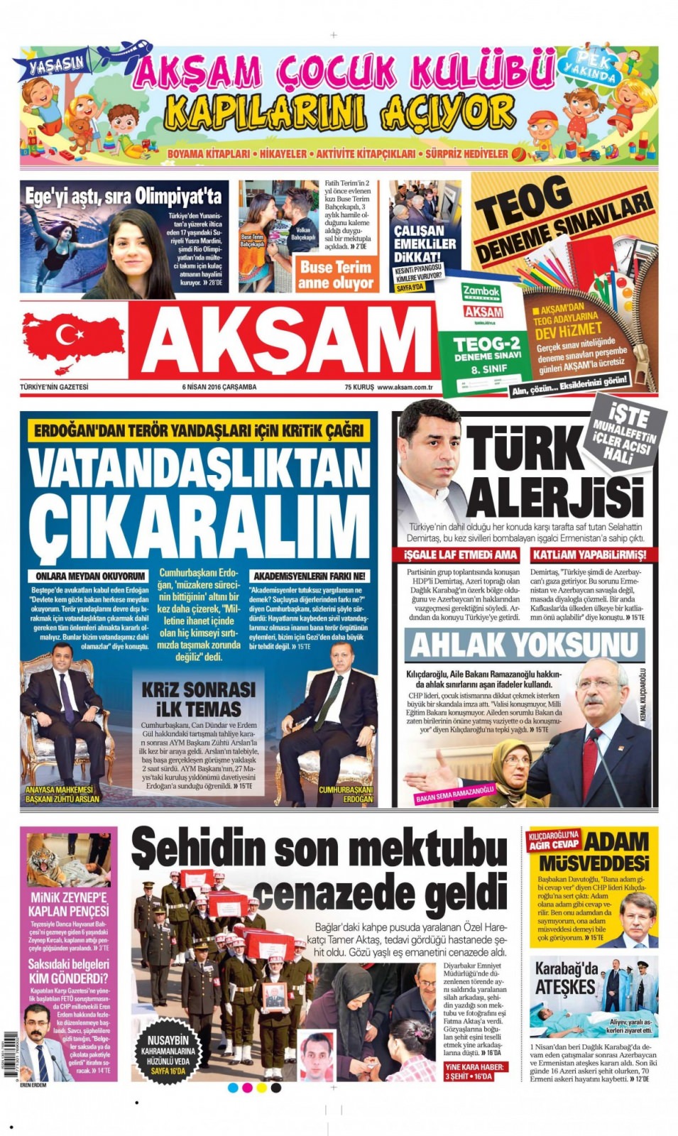 Gazeteler bugün ne yazdı? - 577