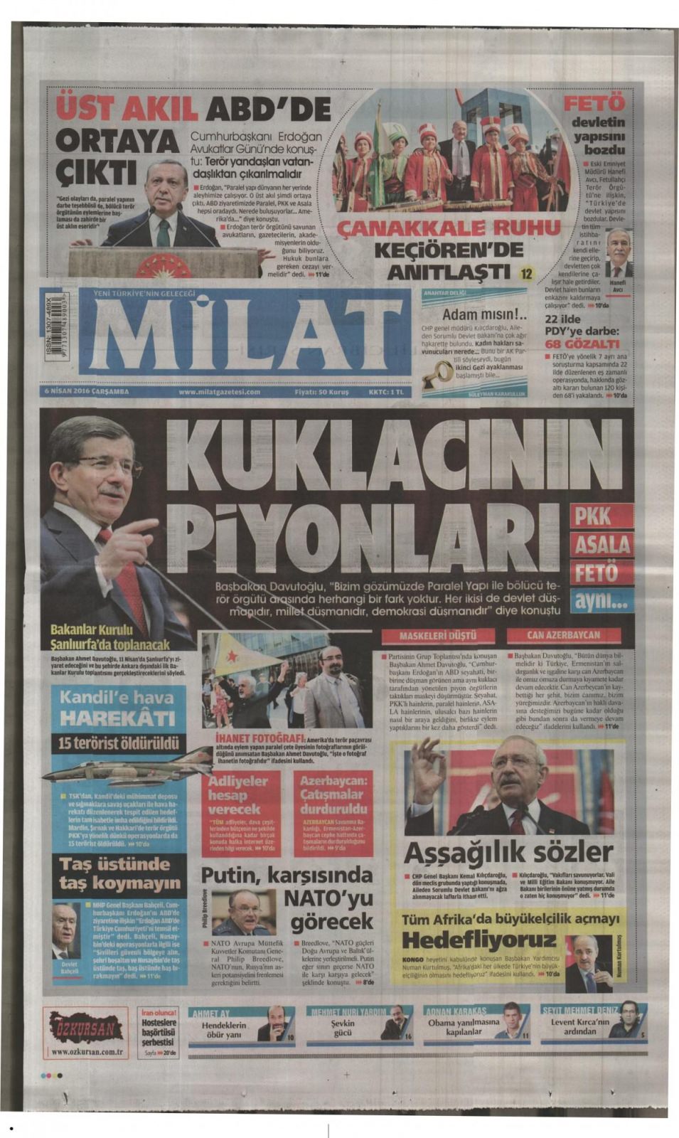 Gazeteler bugün ne yazdı? - 730