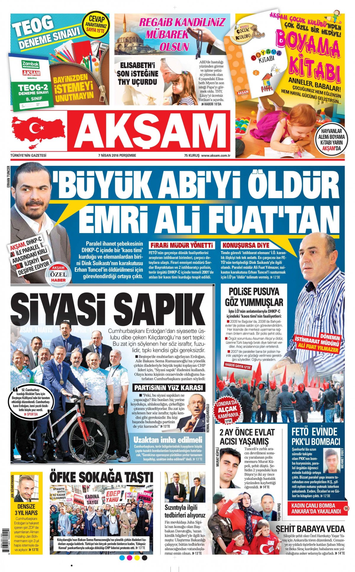 Gazeteler bugün ne yazdı? - 523