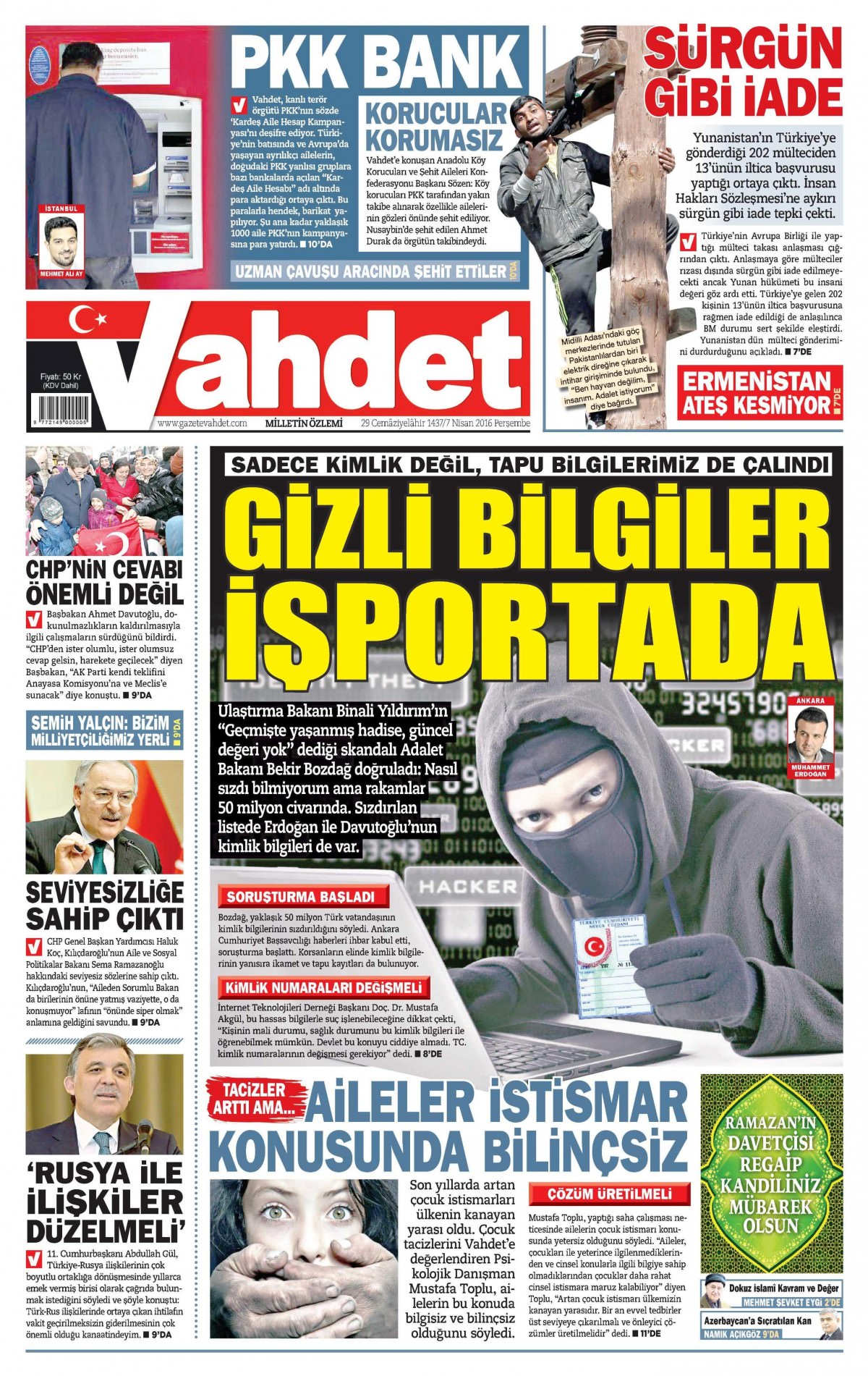 Gazeteler bugün ne yazdı? - 859