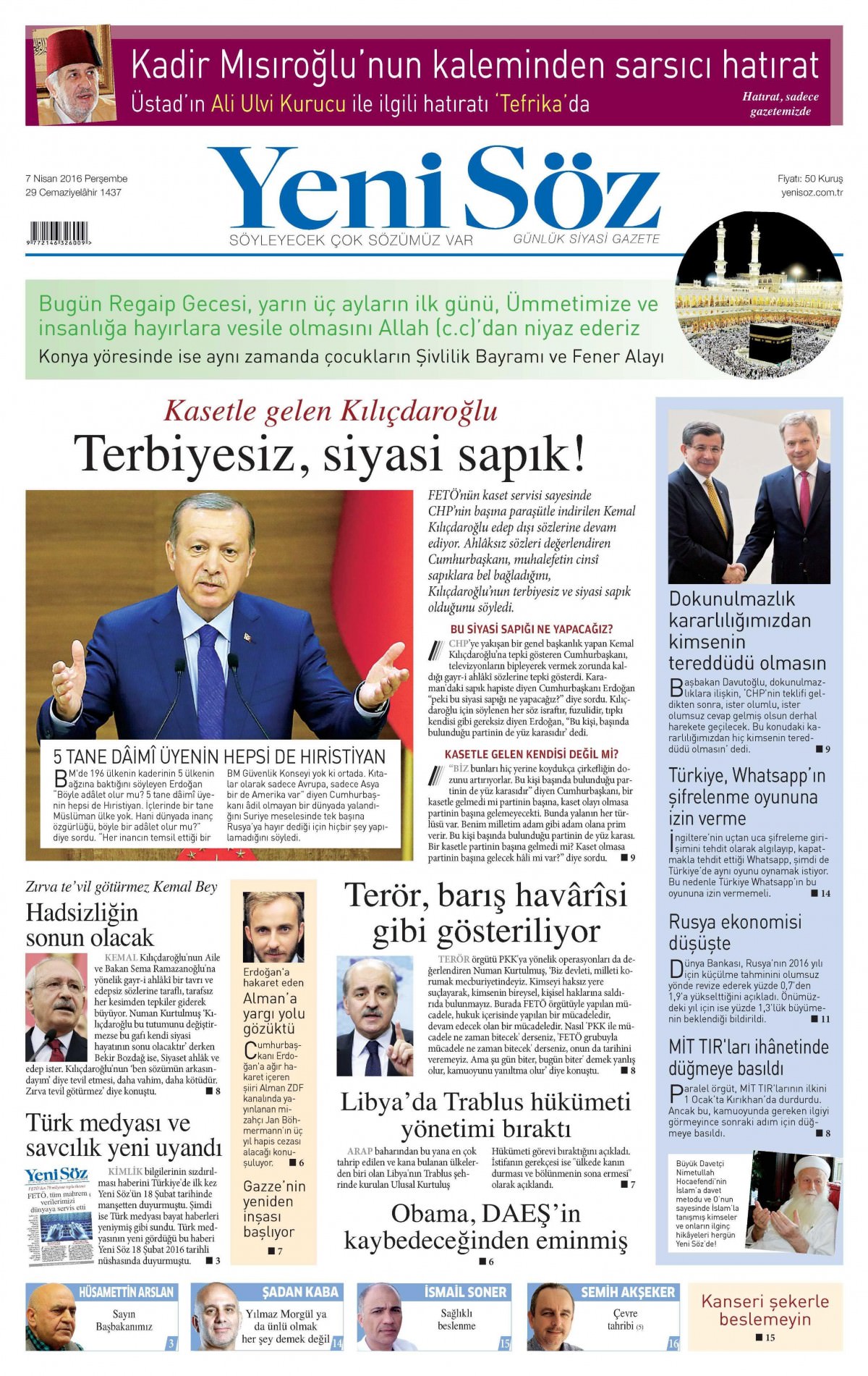 Gazeteler bugün ne yazdı? - 756