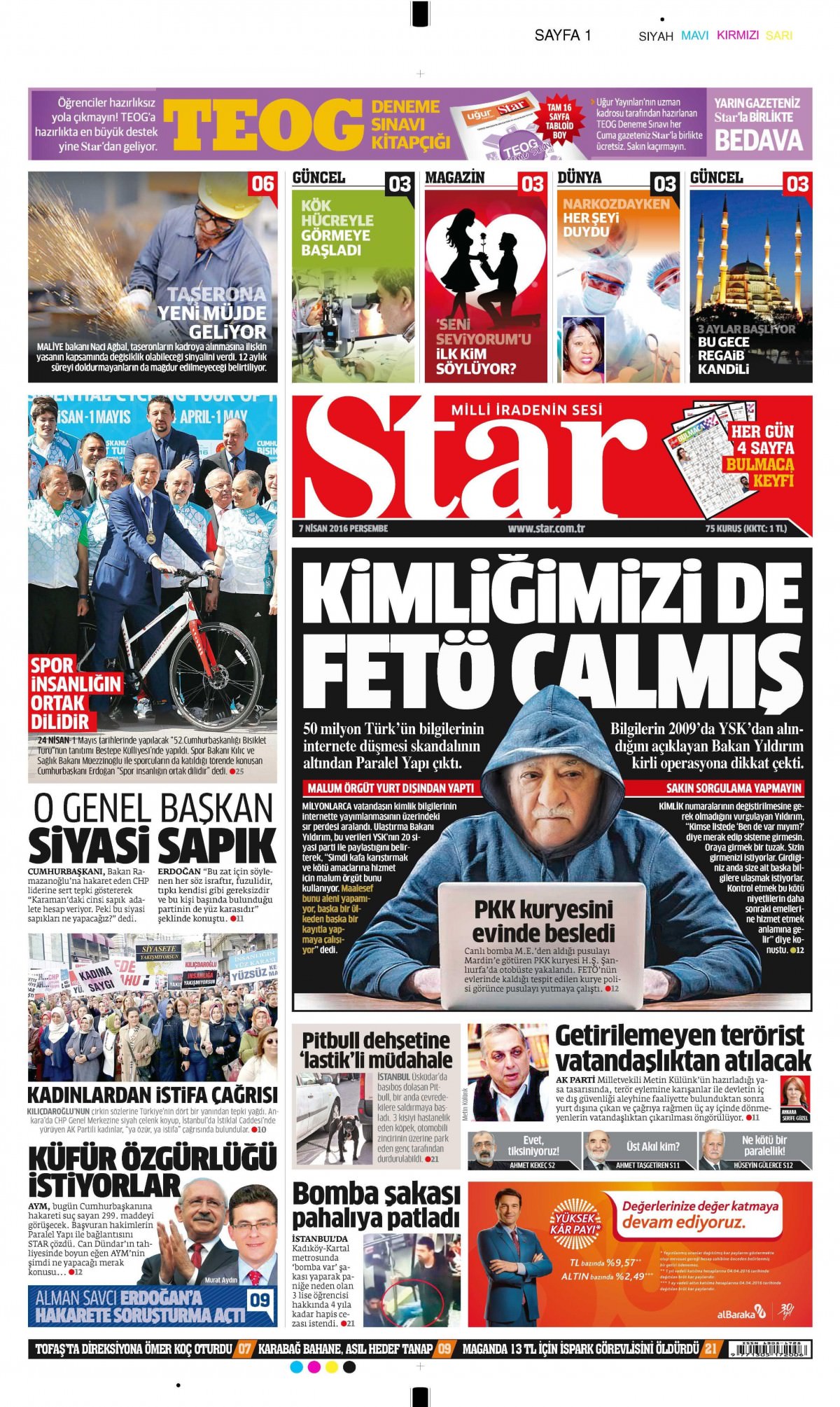 Gazeteler bugün ne yazdı? - 724