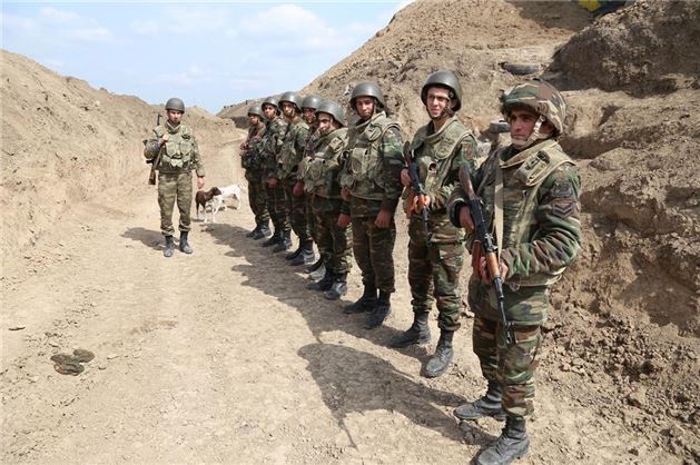 Çatışmaların yaşandığı cephe hattından görüntüler - 5