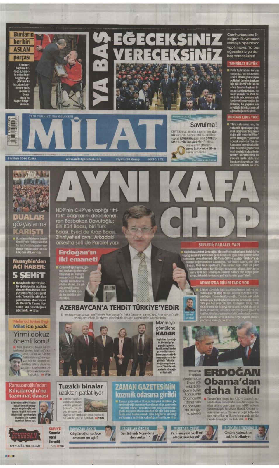 Gazeteler bugün ne yazdı? - 882