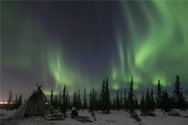 Rusya'da kuzey ışıkları - 606
