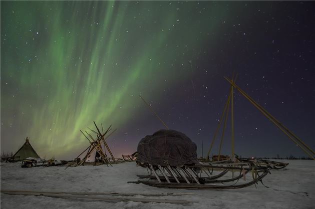 Rusya'da kuzey ışıkları - 528