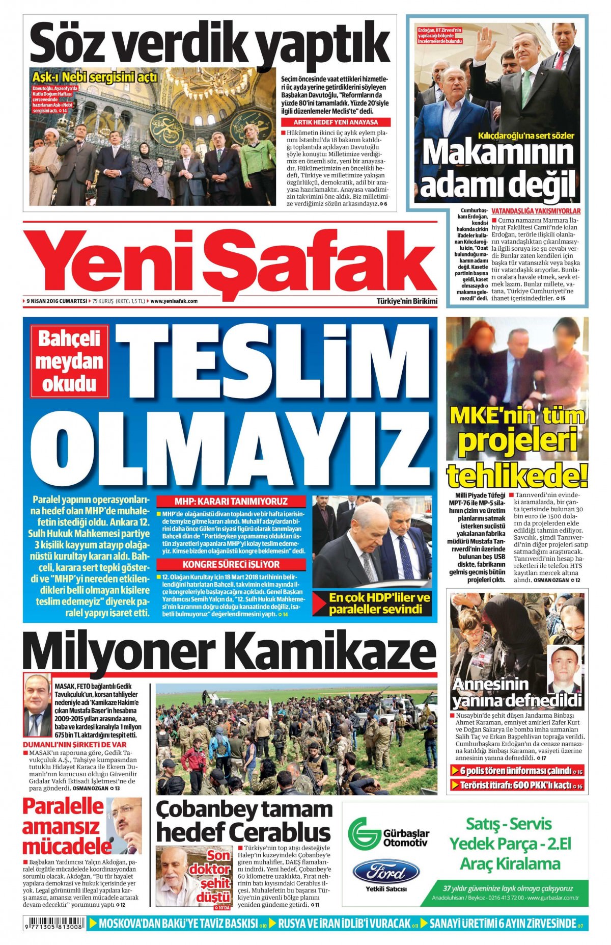 Gazeteler bugün ne yazdı? - 757