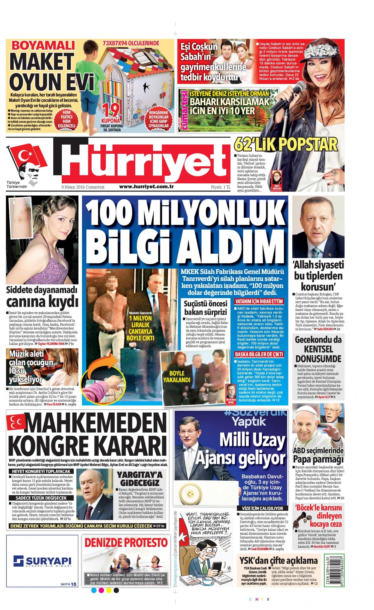 Gazeteler bugün ne yazdı? - 929