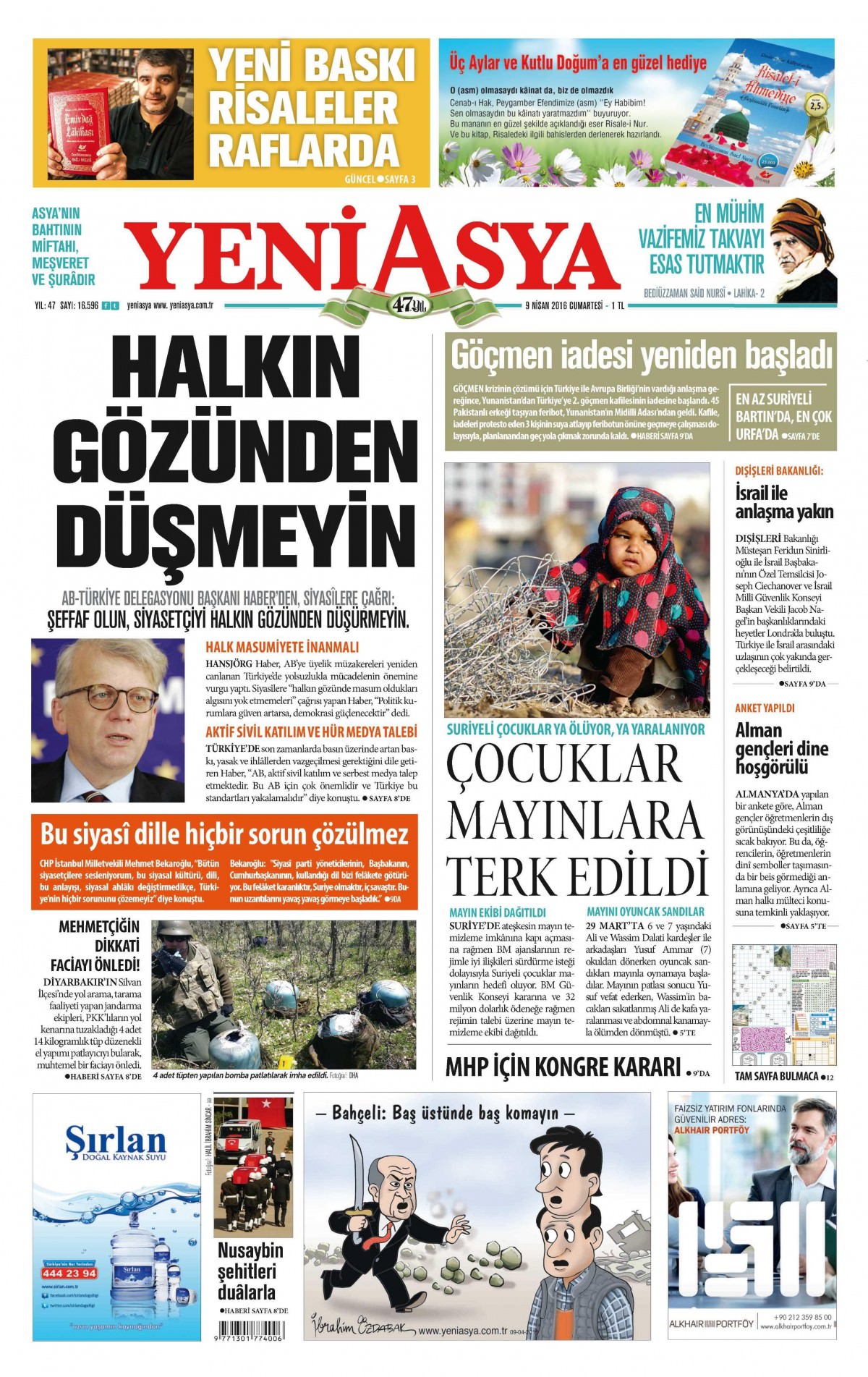 Gazeteler bugün ne yazdı? - 776