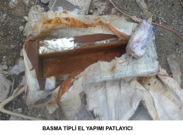 Yüksekova'da ele geçirilen mühimmatlar - 865