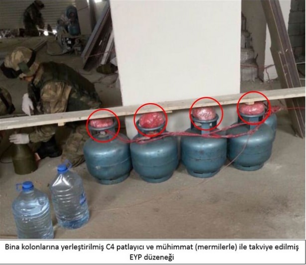 Yüksekova'da ele geçirilen mühimmatlar - 612