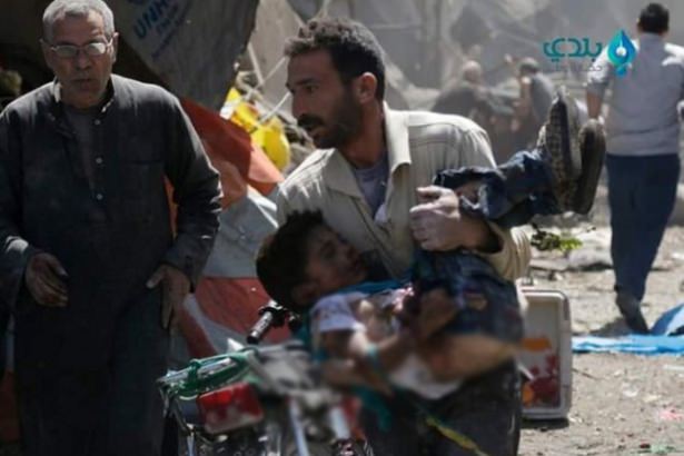 Rusya ve Esed İdlib’de pazar yerini vurdu - 654