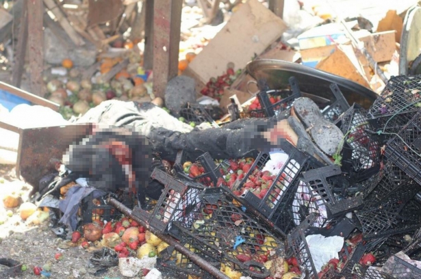 Rusya ve Esed İdlib’de pazar yerini vurdu - 815