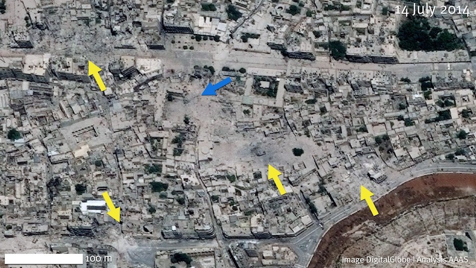 Suriye'deki yıkım havadan görüntülendi - 7