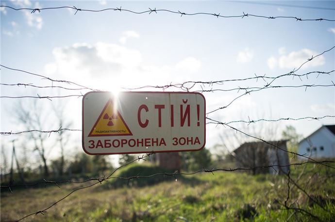 30. yıl dönümünde Çernobil sokakları - 31